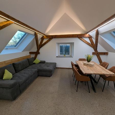 Urlaubsreiterhof Trunk Apartment Igersheim Luaran gambar