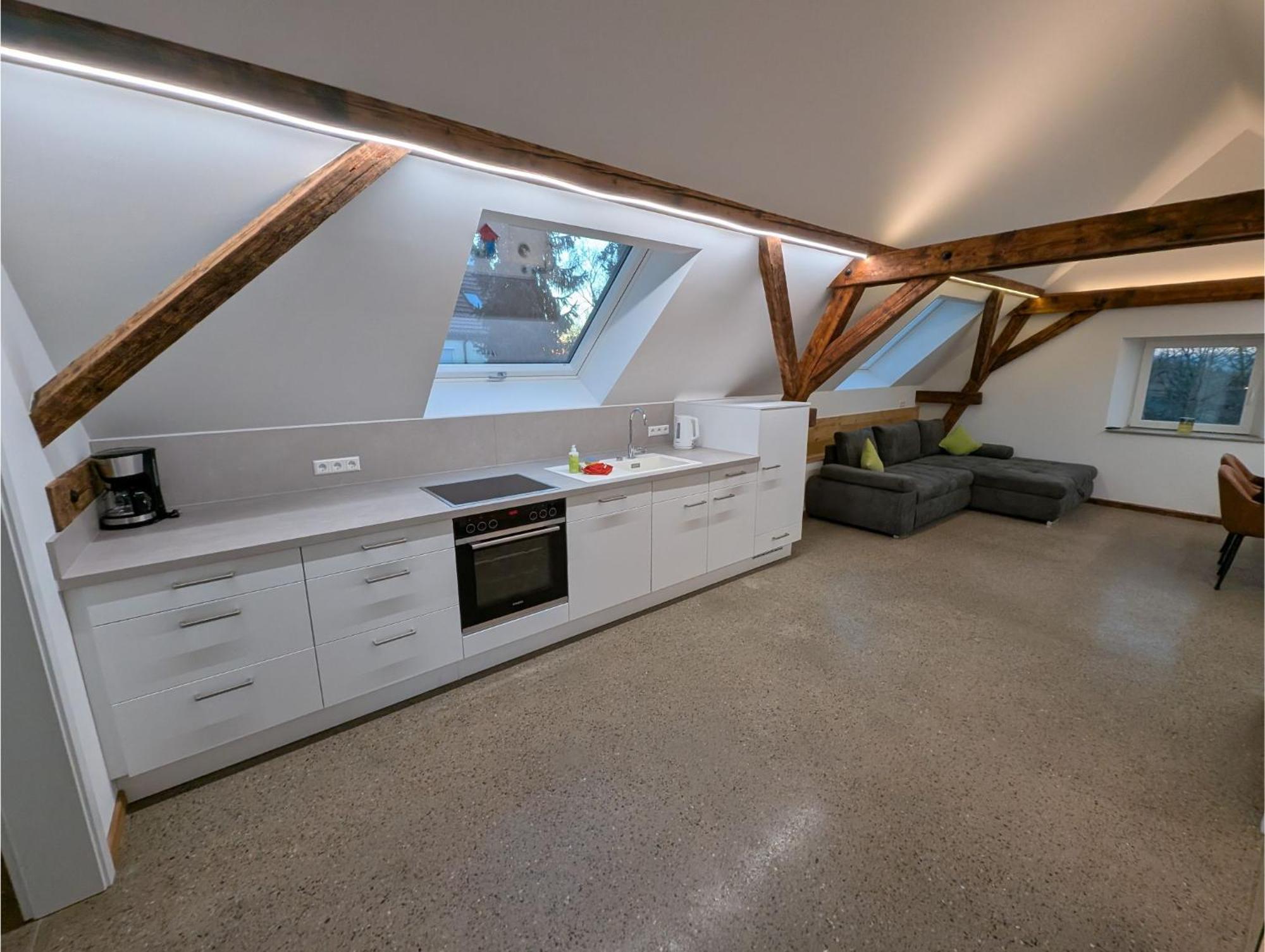 Urlaubsreiterhof Trunk Apartment Igersheim Luaran gambar
